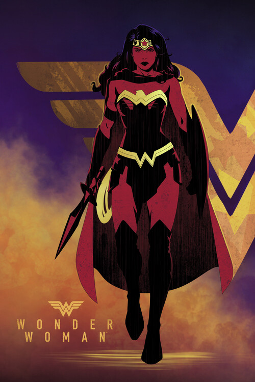Плакат Wonder Woman - Amazon warrior
