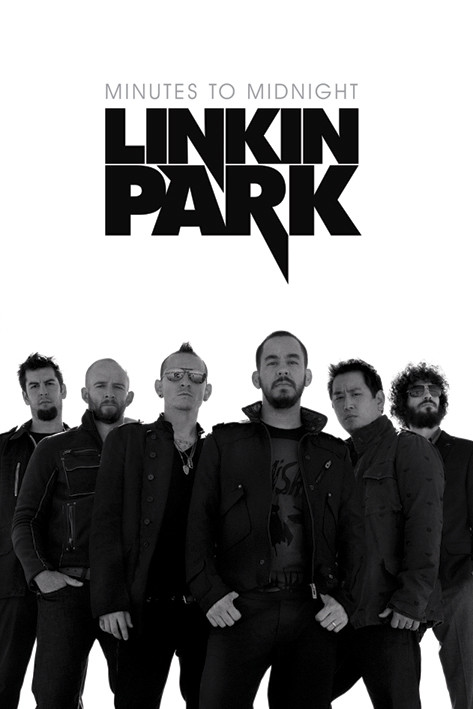Плакат Linkin Park - white