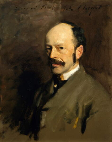Плакат Portrait of Gustav Natorp
