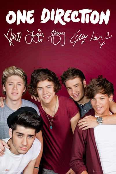 Плакат One Direction - Maroon
