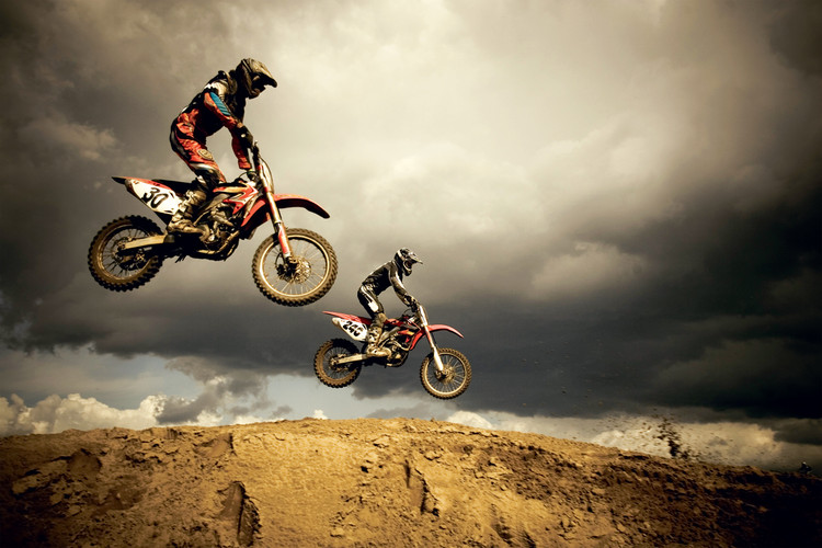 Плакат Motocross big air