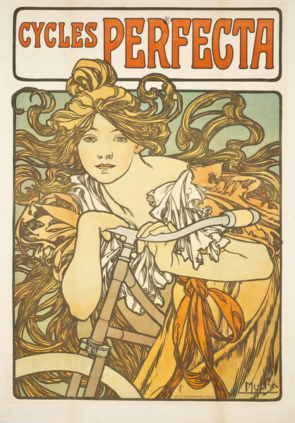 Плакат Cycles Perfecta, 1897