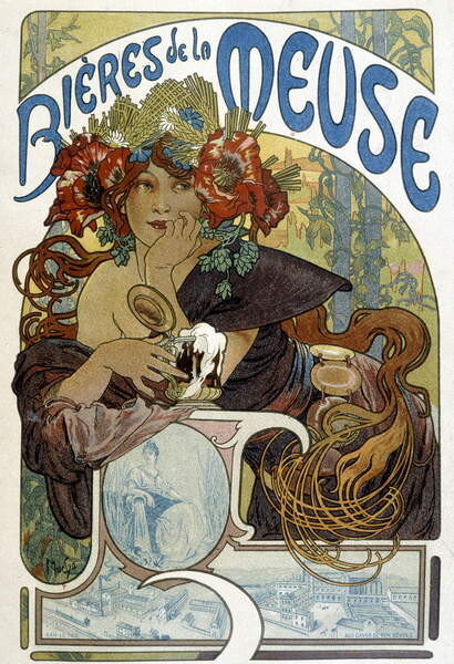 Плакат The beer of the Meuse
