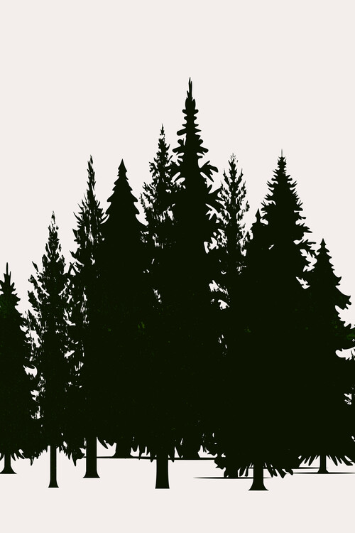 Плакат Tannenwald