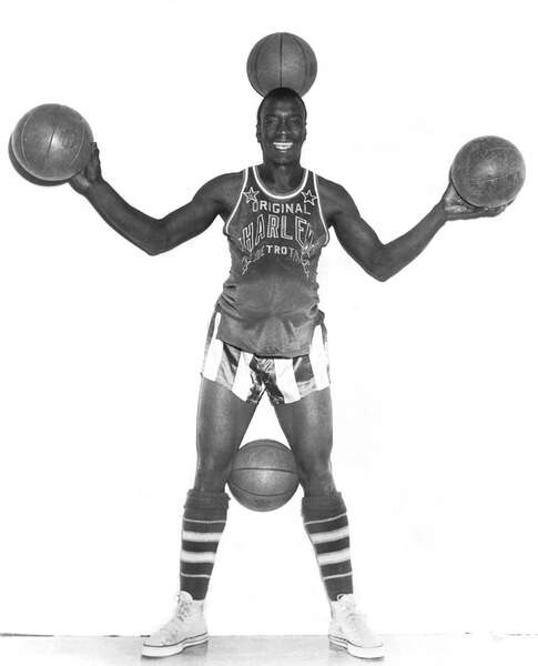 Плакат Harlem Globetrotters