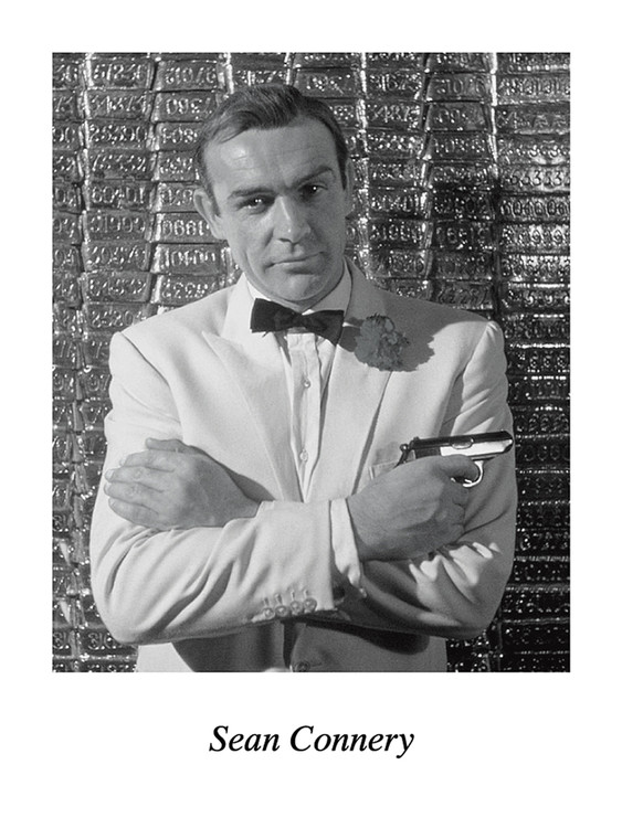 Umetniški tisk SEAN CONNERY
