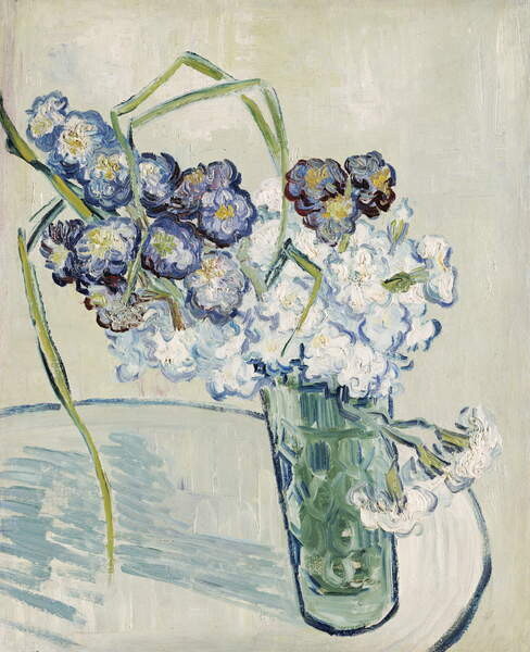 Плакат Still Life, Vase of Carnations, June 1890