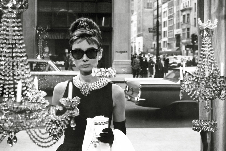 Poster Audrey Hepburn - window