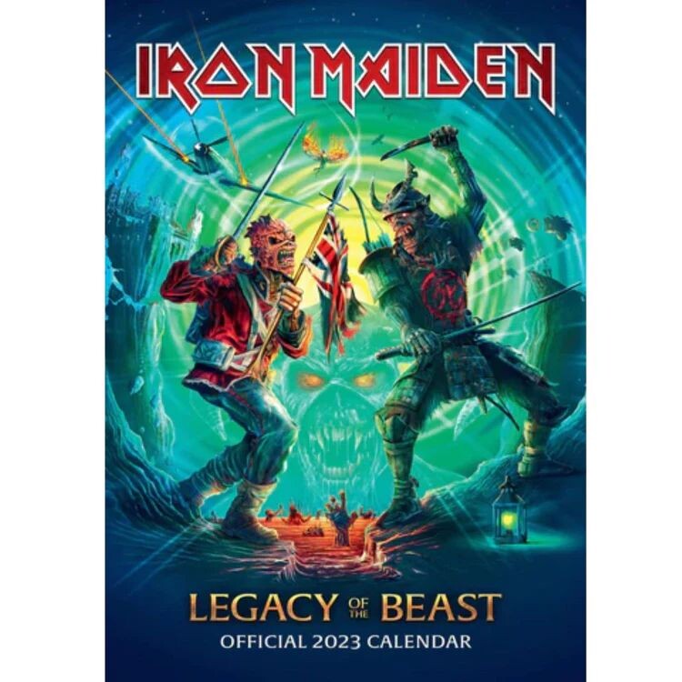 Calendar 2027 Iron Maiden