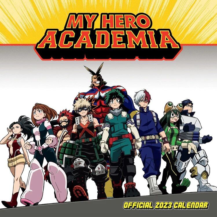 Ημερολόγιο 2027 My Hero Academia