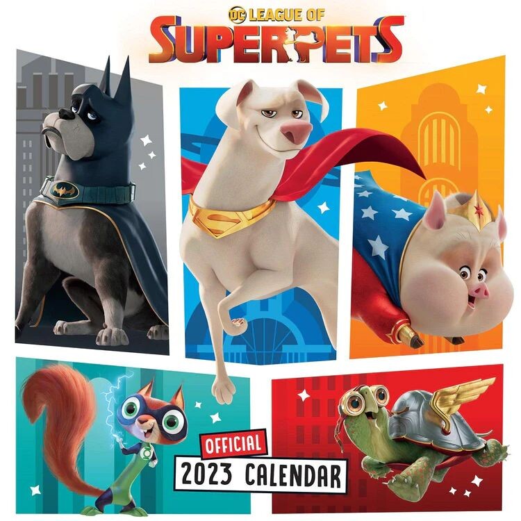 Ημερολόγιο 2027 DC Super Pets