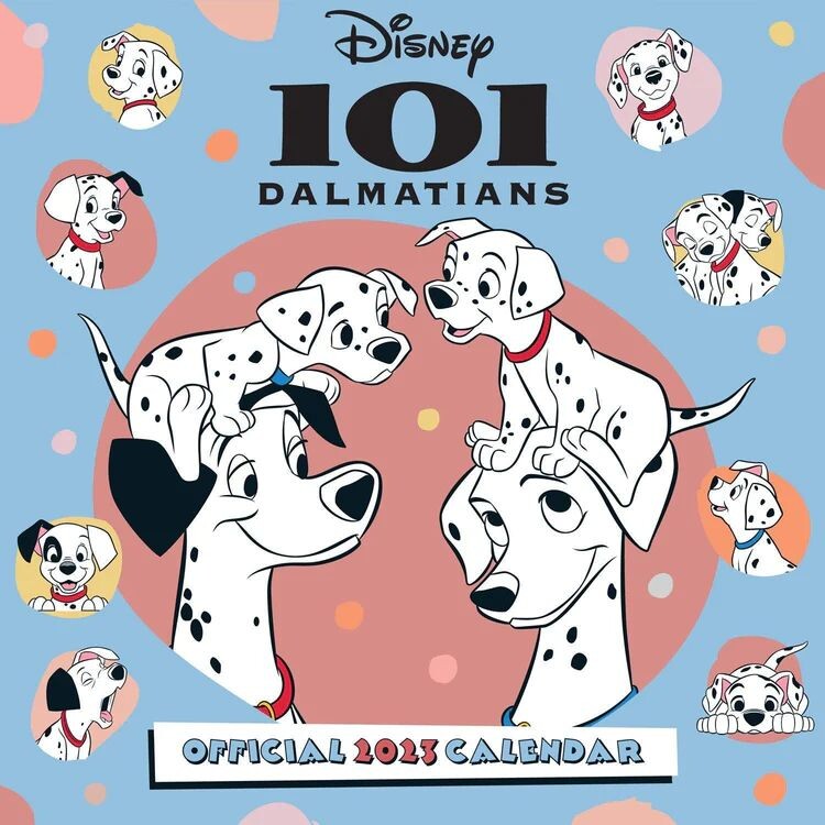 Calendar 2023 Disney 101 Dalmatians