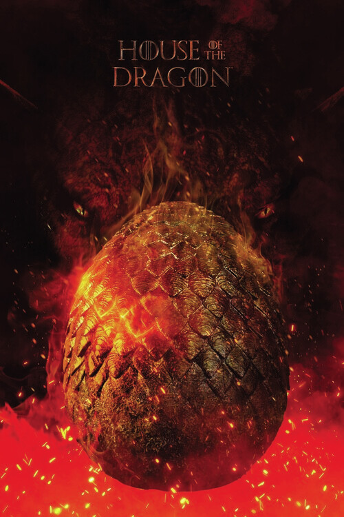 Плакат House of the Dragon - Dragon egg
