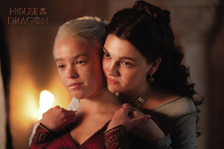 Принти на полотні House of the Dragon - Rhaenyra & Alicent