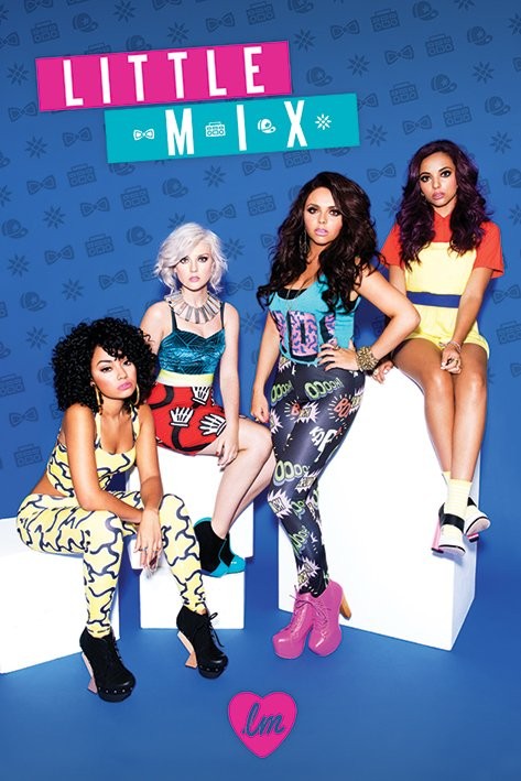 Αφίσα Little mix - Blue mix