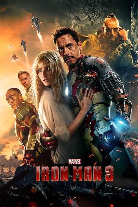 Poster IRON MAN 3 - one sheet
