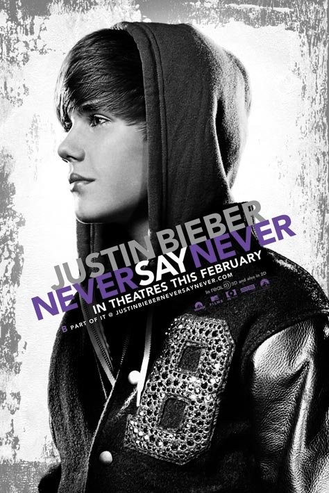 Плакат Justin Bieber - never say never