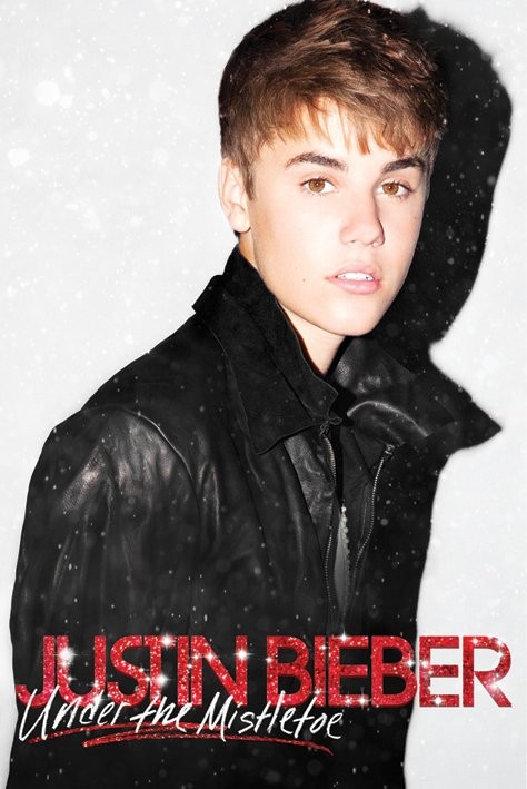 Poster JUSTIN BIEBER - under the mistletoe | Wall Art | 3+1 FREE
