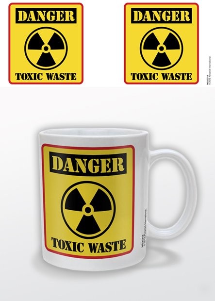 Κούπα Danger Toxic Waste