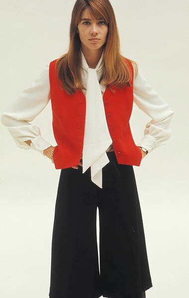 Наклейка Portrait of Francoise Hardy