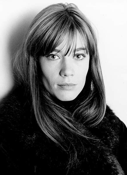 Наклейка Portrait of Francoise Hardy