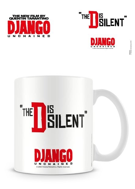 Mug Django Unchained - The D is Silent