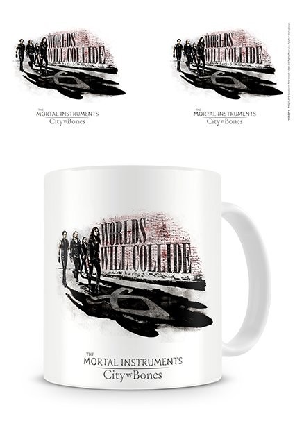 Caneca Mortal Instrumenst - worlds will collide