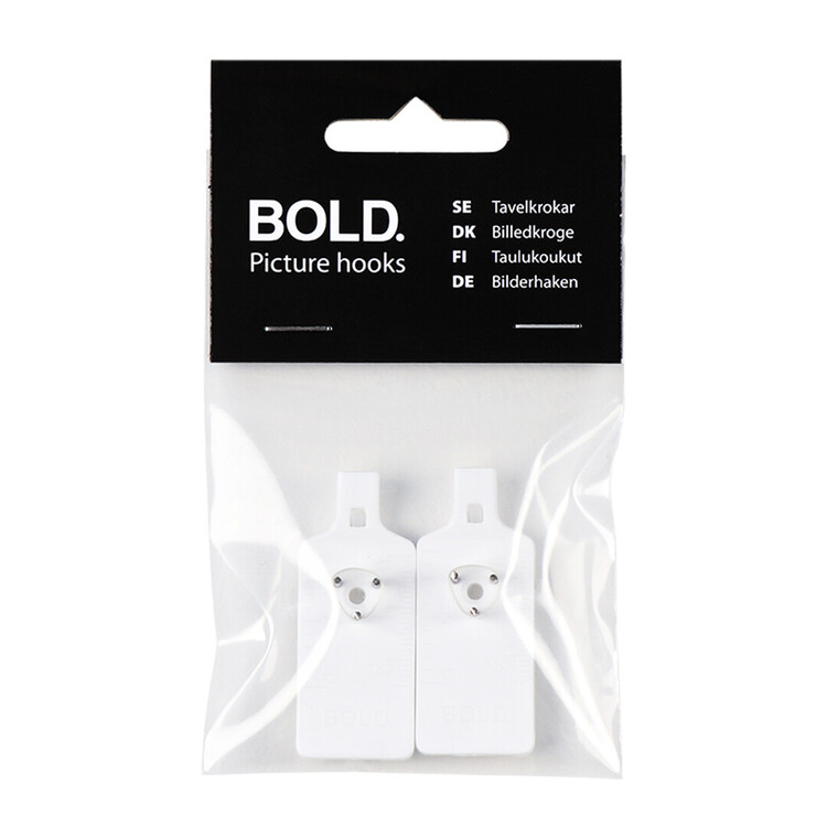 Picture hooks for framed items (2 pcs)