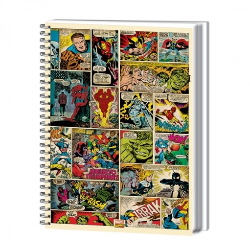 Notebook MARVEL COMIC STRIP - A4