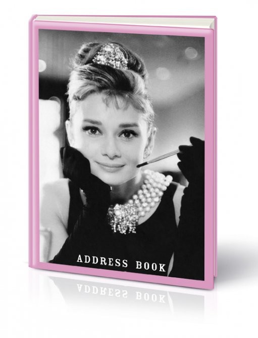 Notebook AUDREY HEPBURN - address book A6