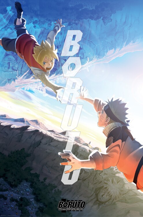 Juliste Boruto - Boruto & Naruto