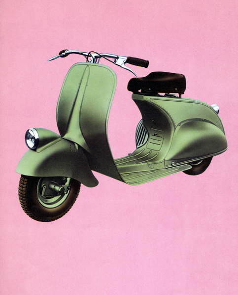 Плакат VESPA PIAGGIO