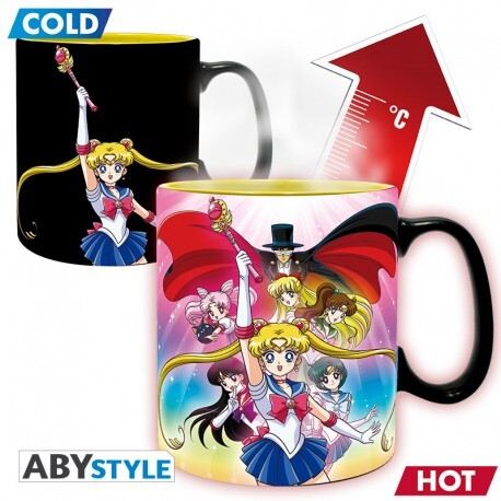 Heat mug Sailor Moon - Group