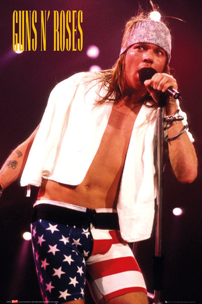 Poster Guns n Roses - axl | Wall Art | 3+1 FREE | Europosters
