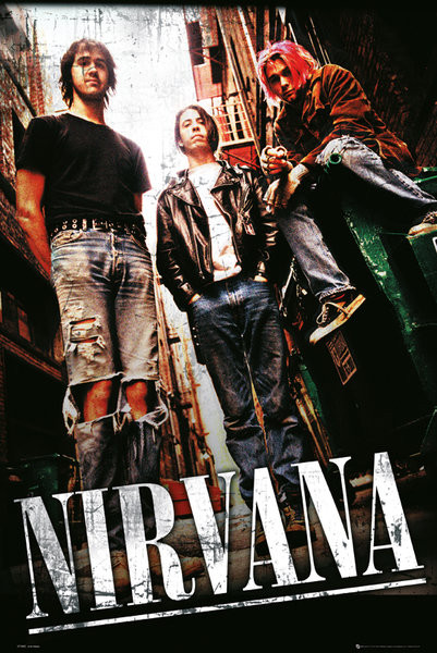 Poster Nirvana - alley | Wall Art | 3+1 FREE | Europosters