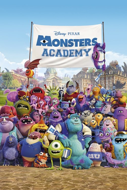 Αφίσα MONSTERS UNIVERSITY - academy