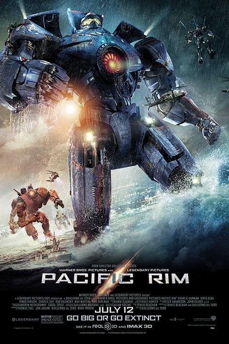 Αφίσα PACIFIC RIM - go big or go extinct
