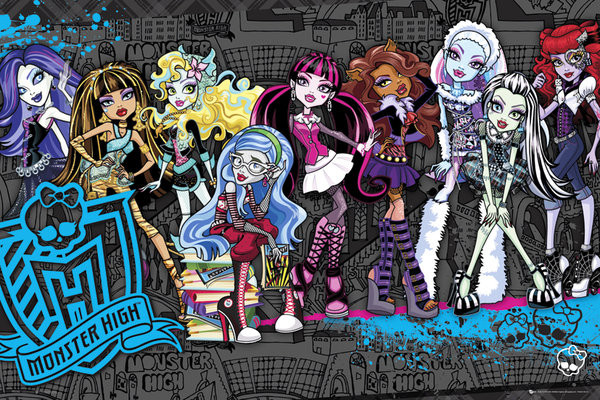 Poster MONSTER HIGH - cast