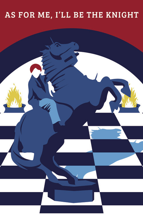 Плакат Harry Potter - Chess game