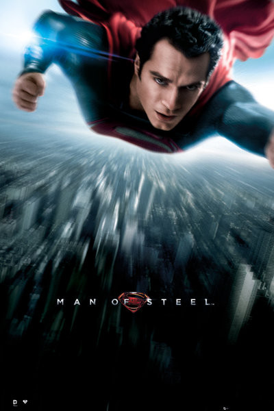 Плакат SUPERMAN MAN OF STEEL - one sheet