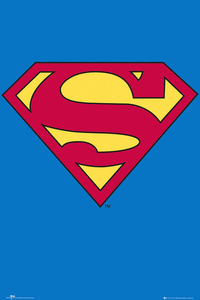 Плакат SUPERMAN - logo