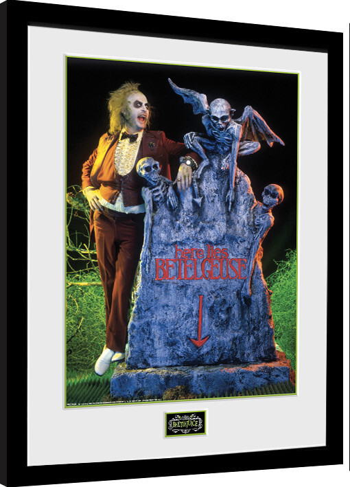 Рамкиран плакат Beetlejuice - Grave