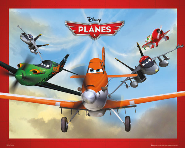 Плакат PLANES - fly