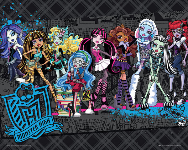 Poster MONSTER HIGH - cast