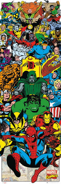 Плакат MARVEL - characters portrait
