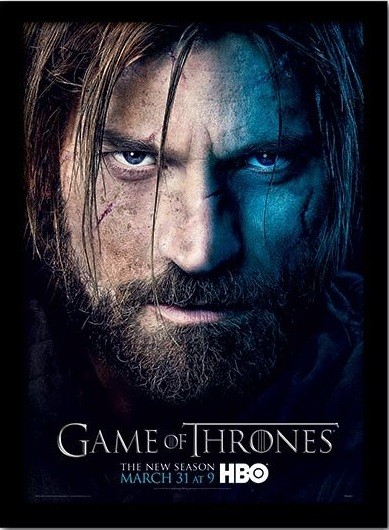 Κορνιζαρισμένη αφίσα GAME OF THRONES 3 - jaime