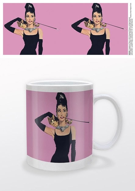 Mug, cup Audrey Hepburn - Pink | Tips for original gifts | Europosters