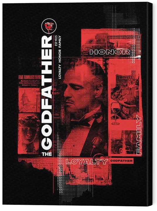 Slika na platnu The Godfather - Loyalty Honor Family