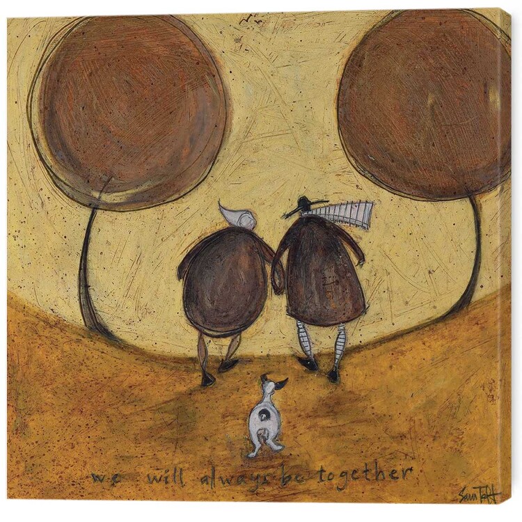 Quadro em tela Sam Toft - We will Always be Together