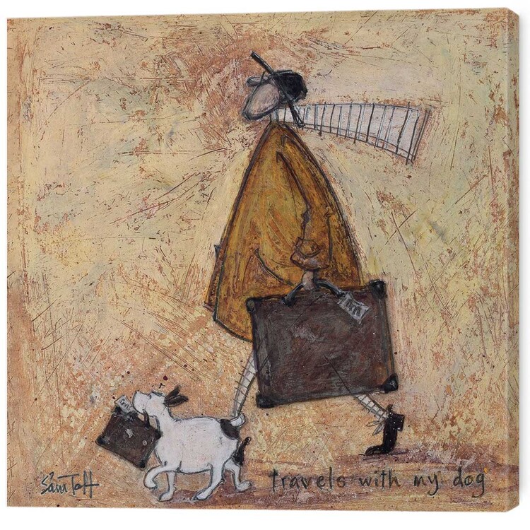 Принти на полотні Sam Toft - Travels with the Dog
